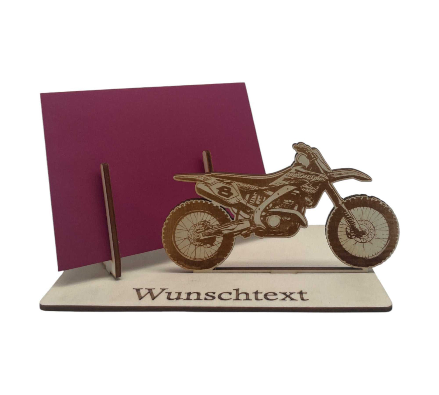 Gutschein kreativ verpacken – Geburtstagsgeschenk mit Crossbike