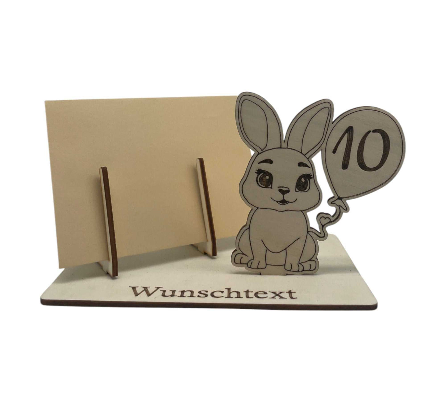 Geburtstagsgeschenk 10 Jahre – Hase
