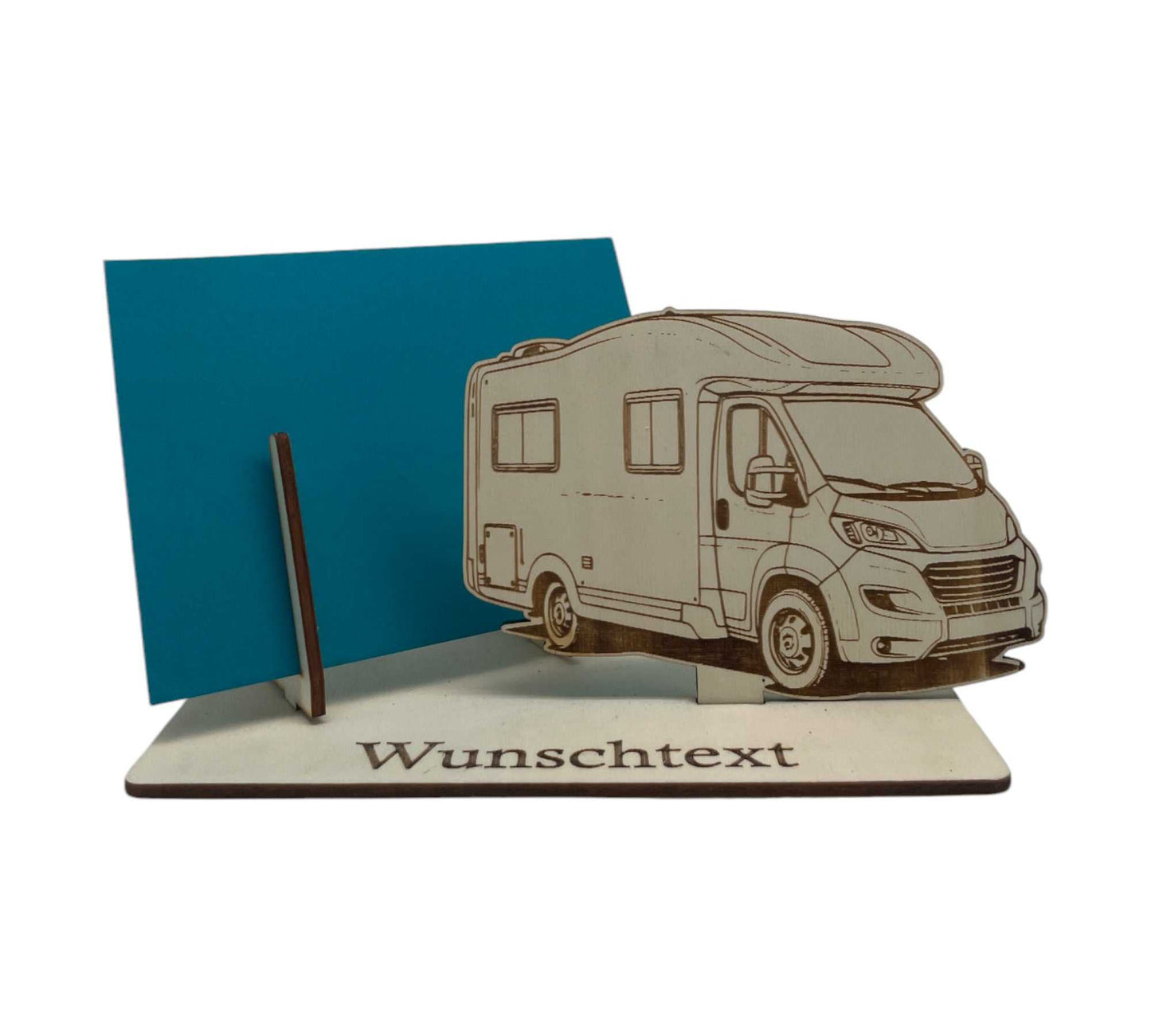 Gravur-Gutscheinhalter für Camper & Weltenbummler