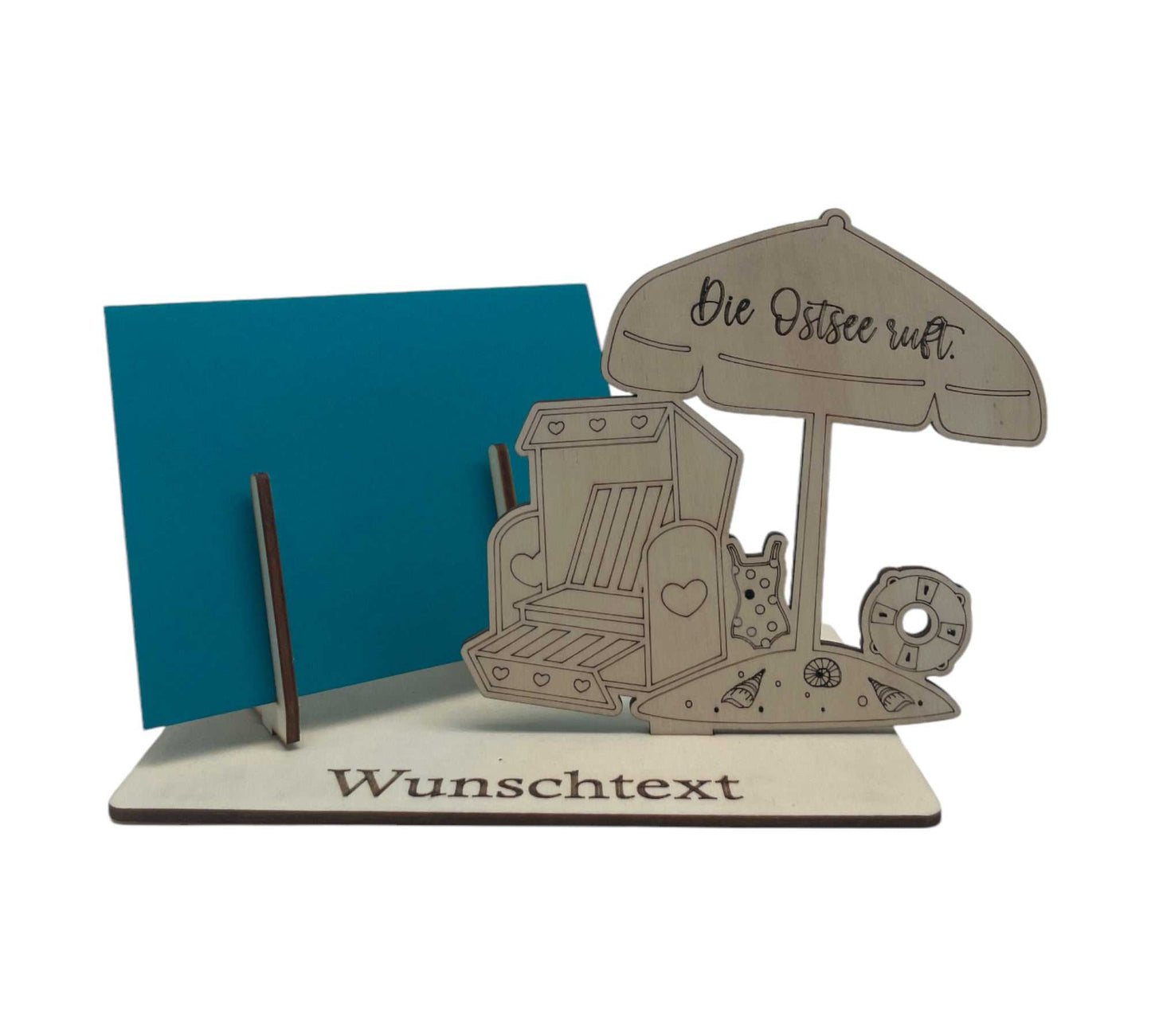 Gutscheinverpackung Ostsee Strandkorb
