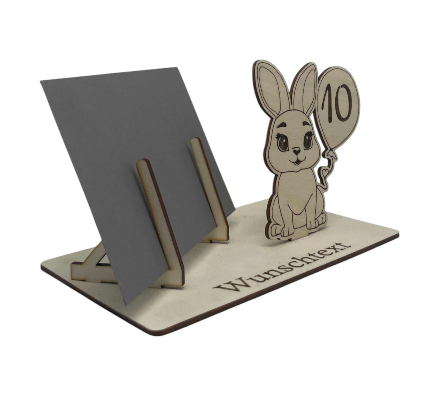 Kreative Geschenkidee 10. Geburtstag – Hase