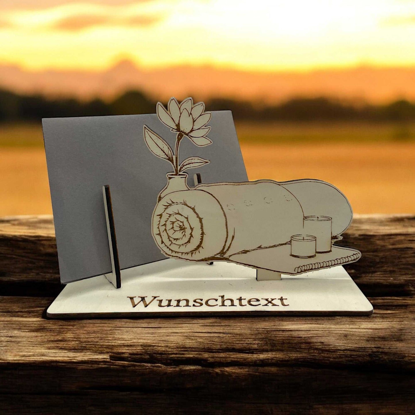 Gutscheinhalter für Massage- oder Spa-Geschenke