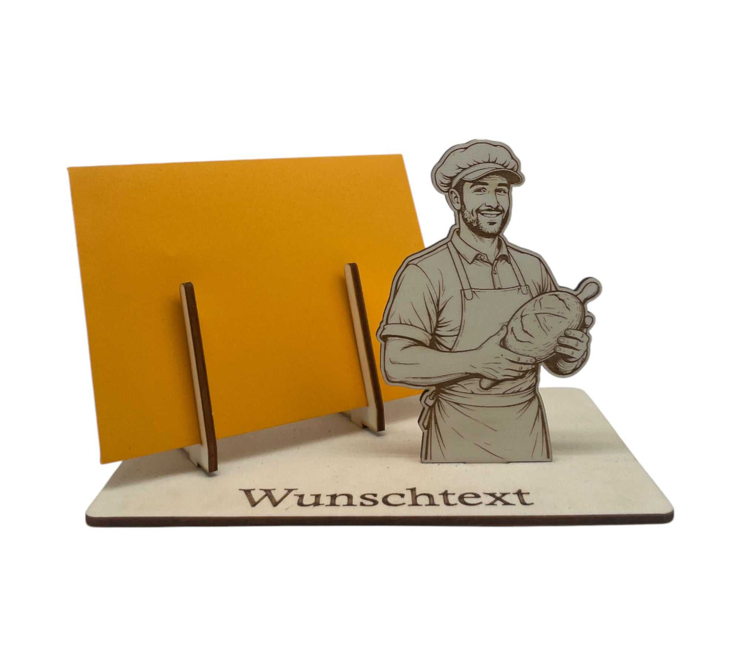 Geschenkverpackung mit Bäcker für Backliebhaber