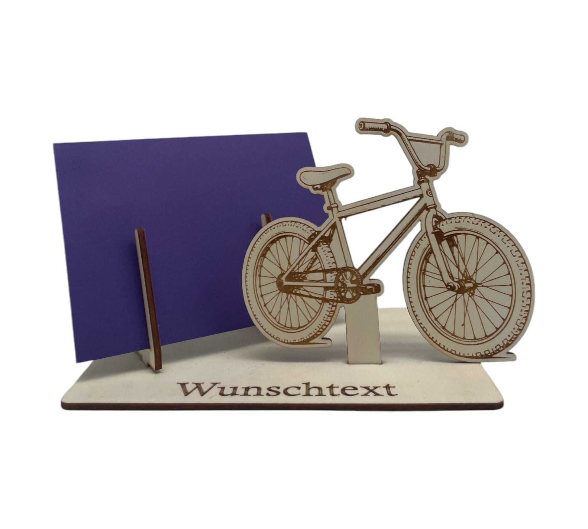 Actionreiche Verpackung mit BMX-Rad