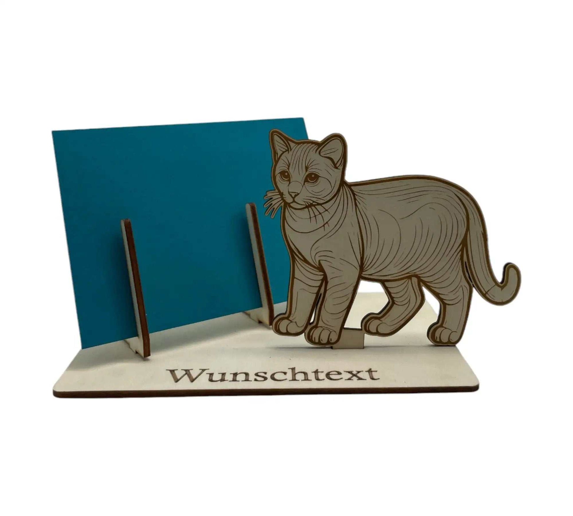 Personalisierte Geschenkidee mit Katzenmotiv