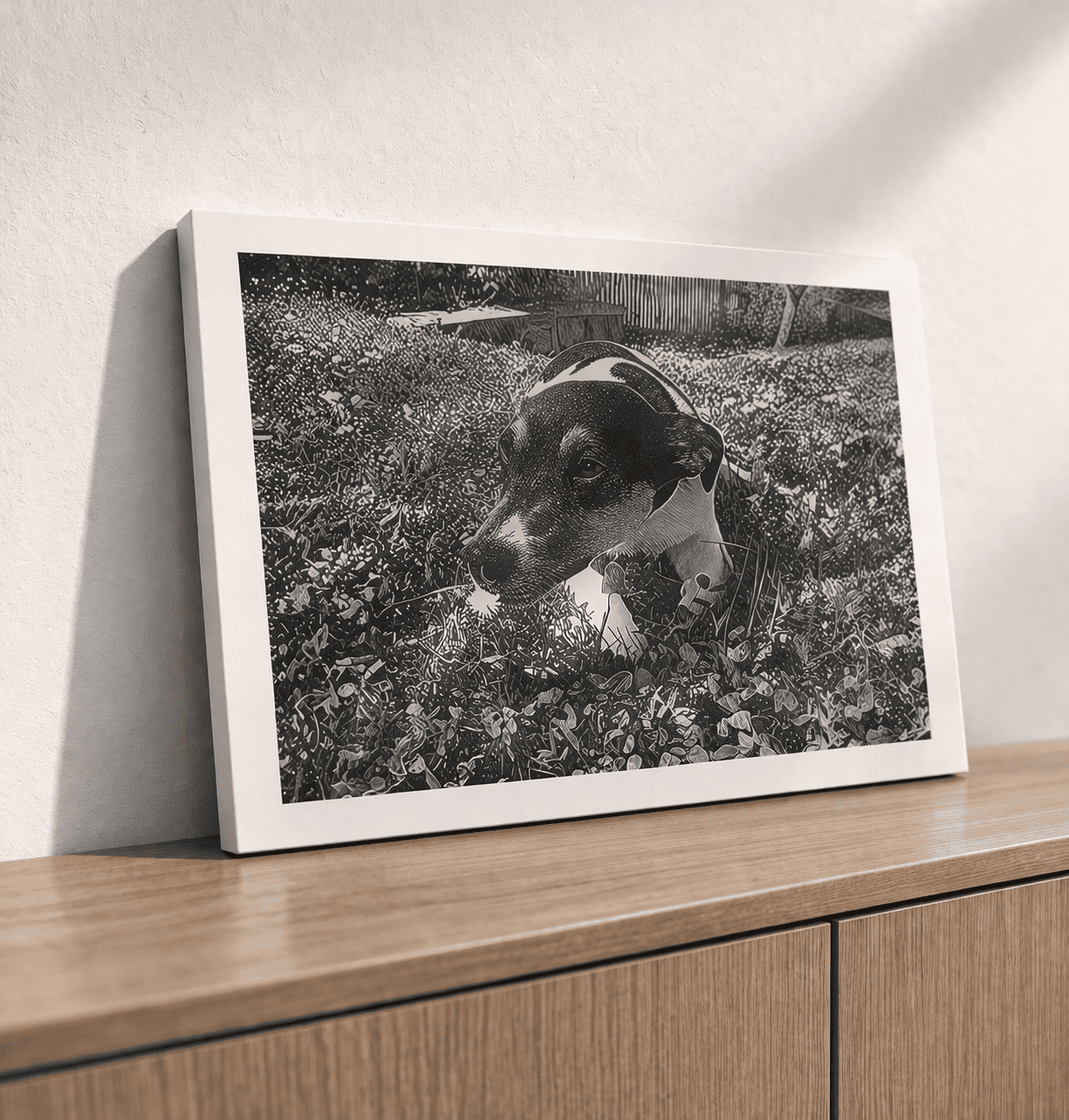Individuelle Magnettafel mit Fotogravur aus Metall