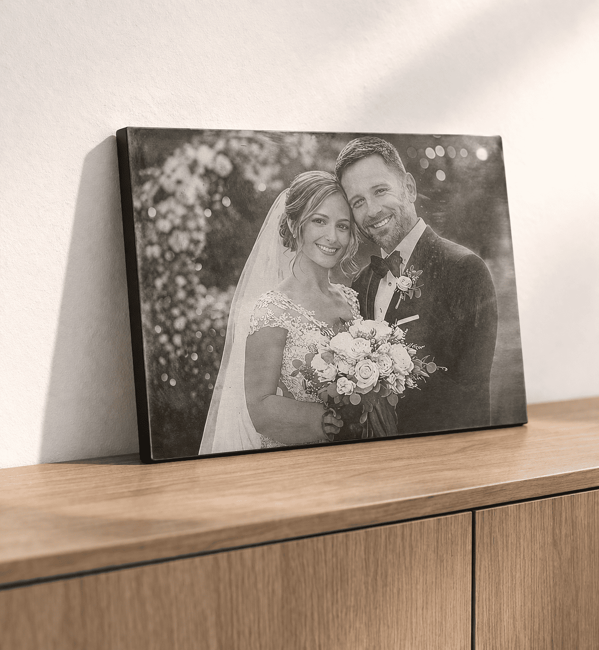Magnetwand mit personalisiertem Bild für Büro oder Zuhause