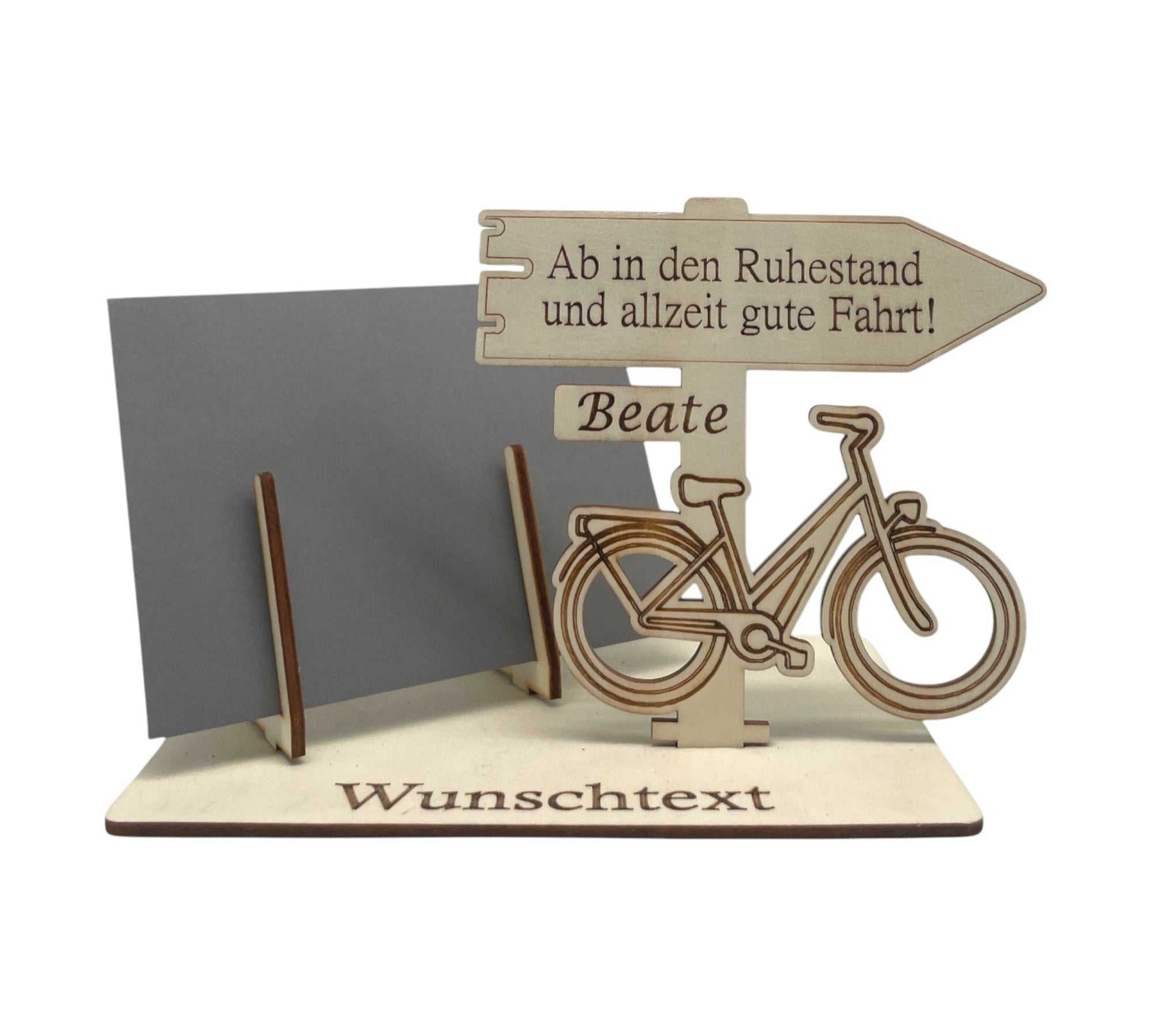 fahrrad.de geschenkgutschein Gutschein verpacken zum Ruhestand – mit Fahrrad und Wunschtext – Geschenke