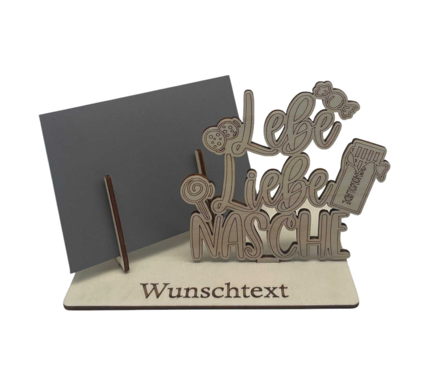 Personalisiertes Geldgeschenk mit Nasch-Motiv