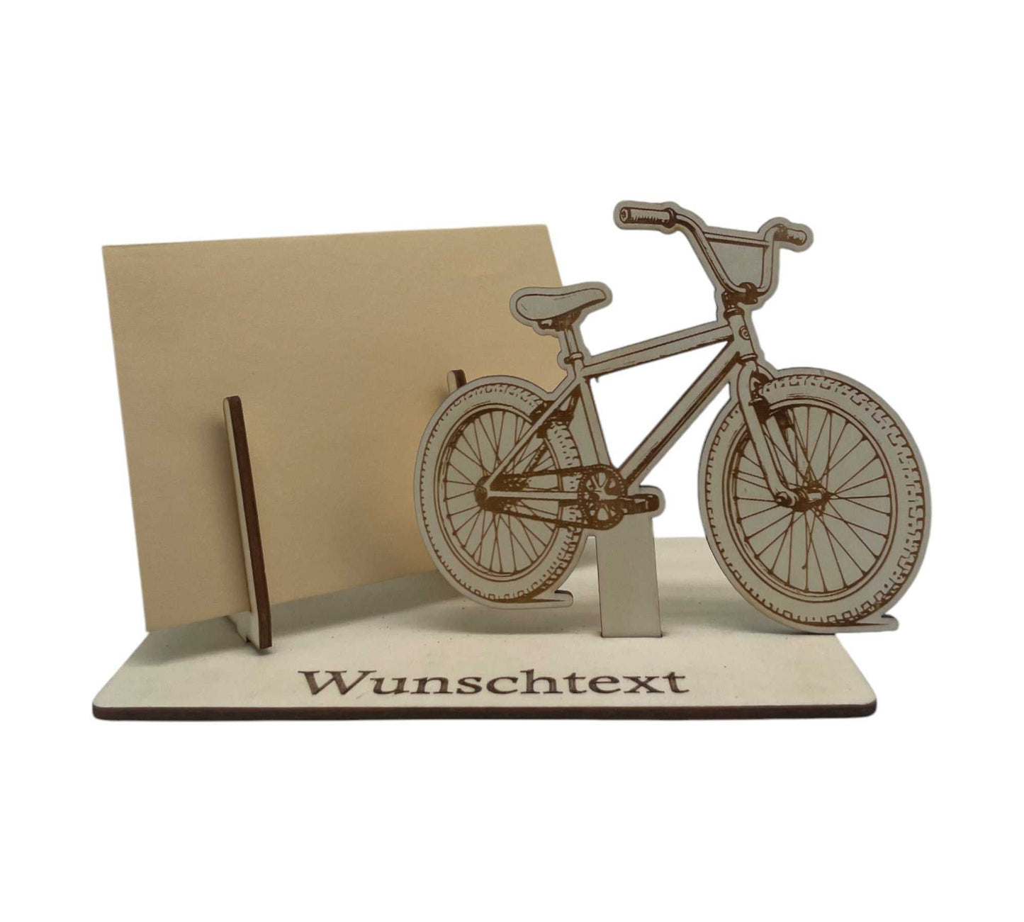 Halterung mit BMX-Motiv für Geldgeschenke