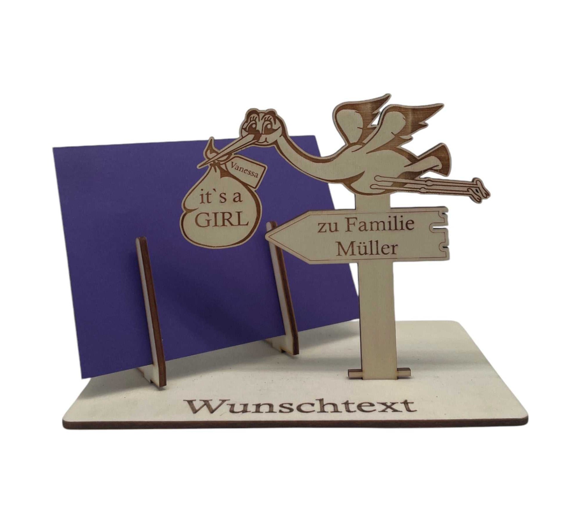 Willkommensgeschenk für Babys – kreative Gutscheinverpackung